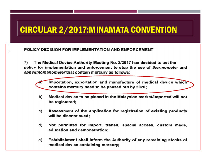 CIRCULAR 2/2017:MINAMATA CONVENTION